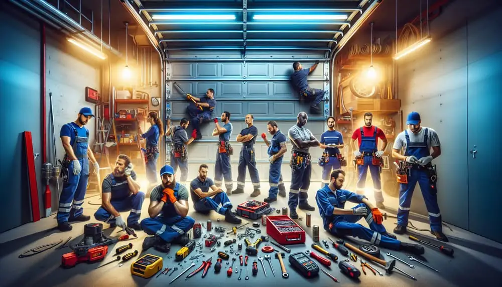 Emergency Garage Door Repair — Homestead