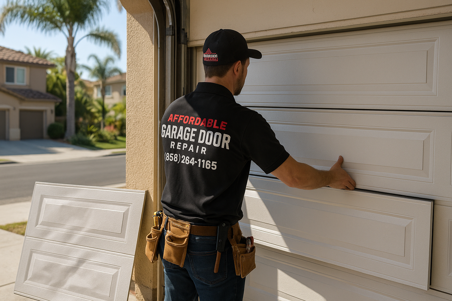 Garage Door Panel Replacement service in Lighthouse Point