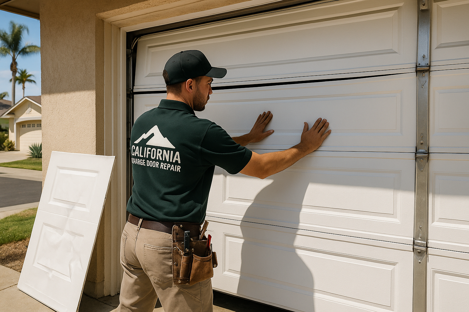 Garage Door Panel Replacement service in Dania Beach