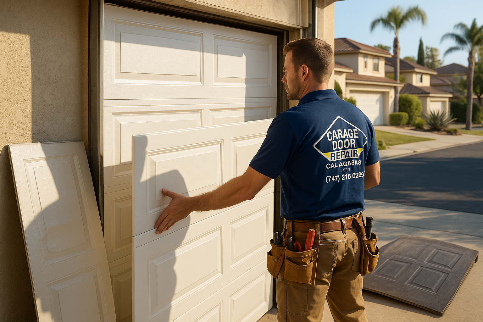 Garage Door Panel Replacement service in Miami Gardens