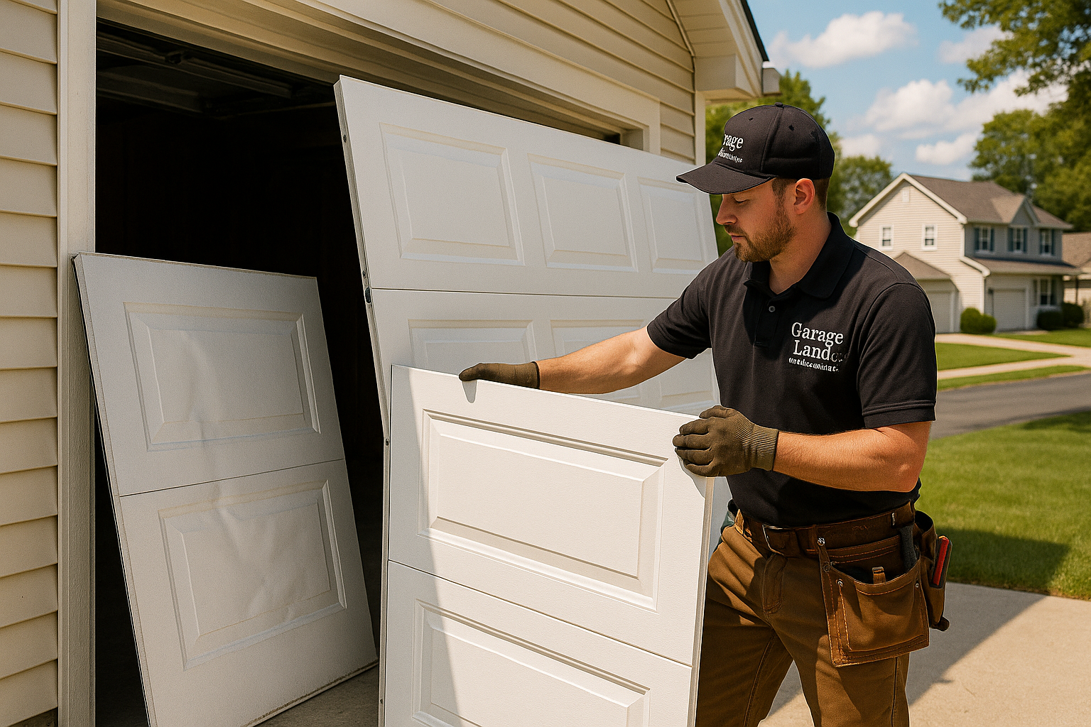 Garage Door Panel Replacement service in Fort Lauderdale