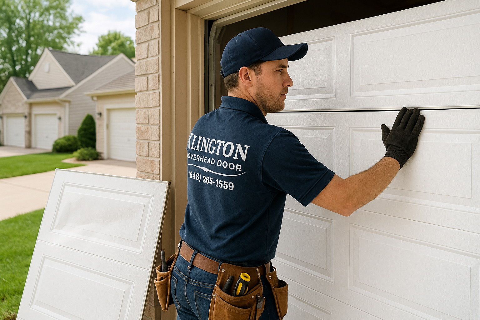 Garage Door Panel Replacement service in Virginia Gardens