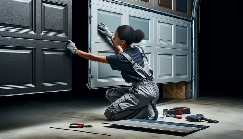 Garage Door Panel Replacement service in Hillsboro Beach