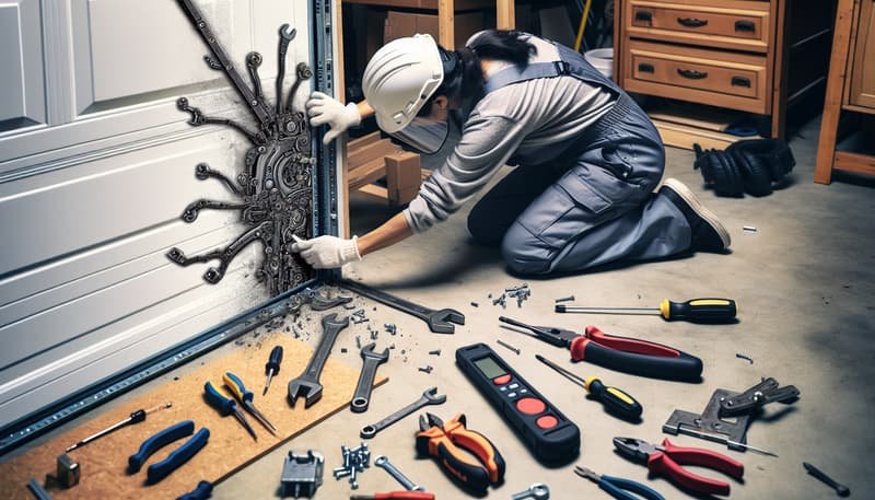 Garage Door Panel Replacement service in Hialeah