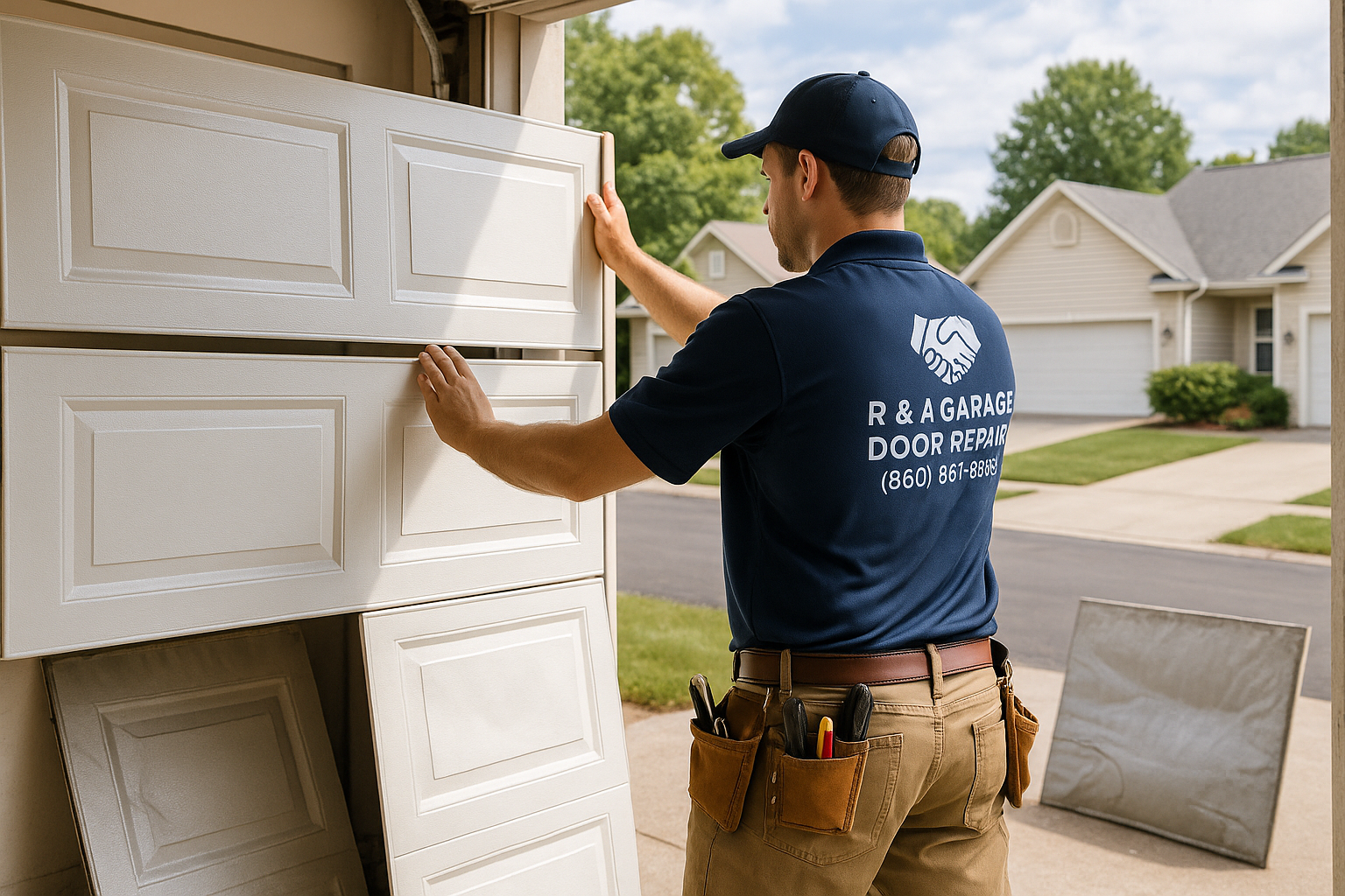Garage Door Panel Replacement service in Miccosukee Indian Village