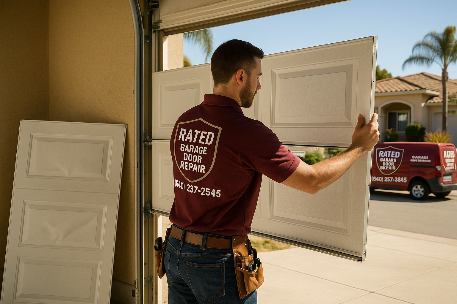 Garage Door Panel Replacement service in Hialeah Gardens