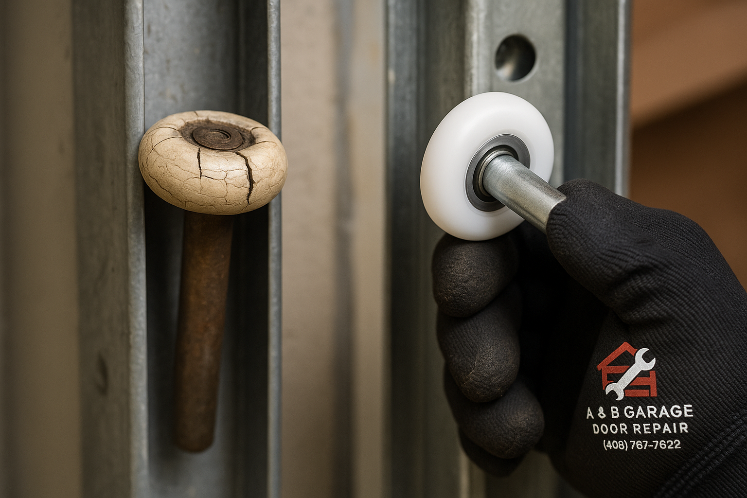 Garage Door Roller Replacement service in North Miami Beach