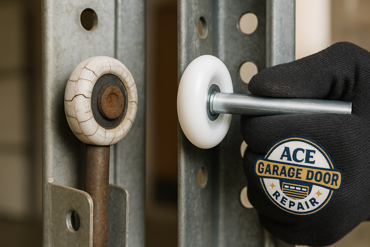 Garage Door Roller Replacement service in Davie