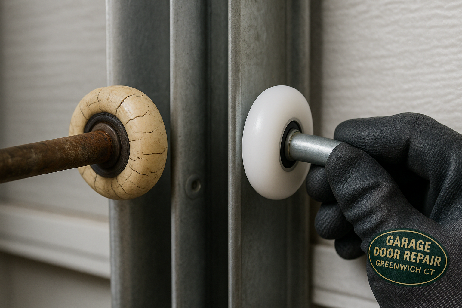 Garage Door Roller Replacement service in Weston