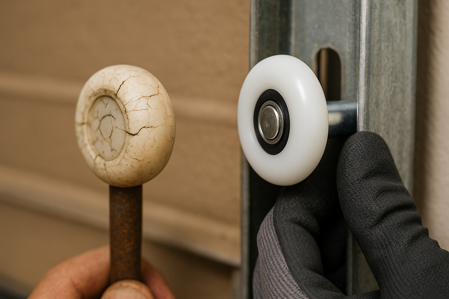 Garage Door Roller Replacement service in Pompano Beach