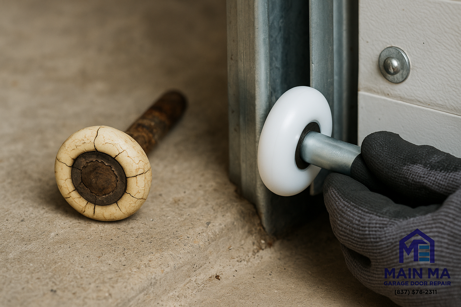 Garage Door Roller Replacement service in West Miami