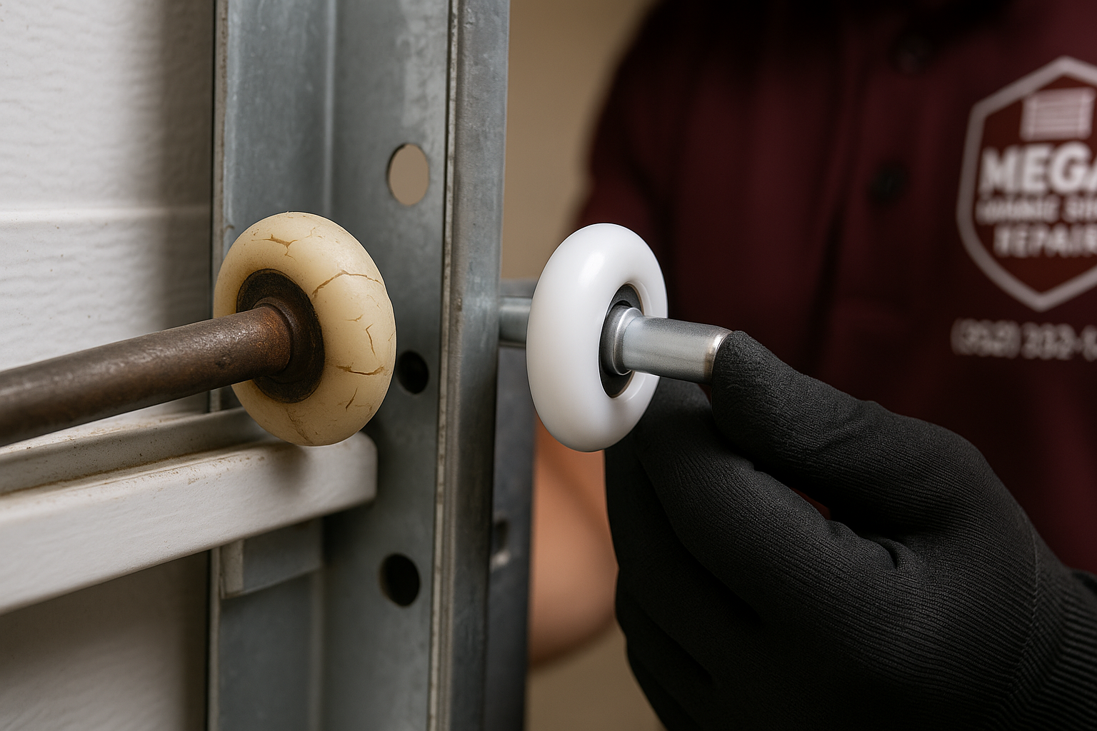 Garage Door Roller Replacement service in Bay Harbor Islands