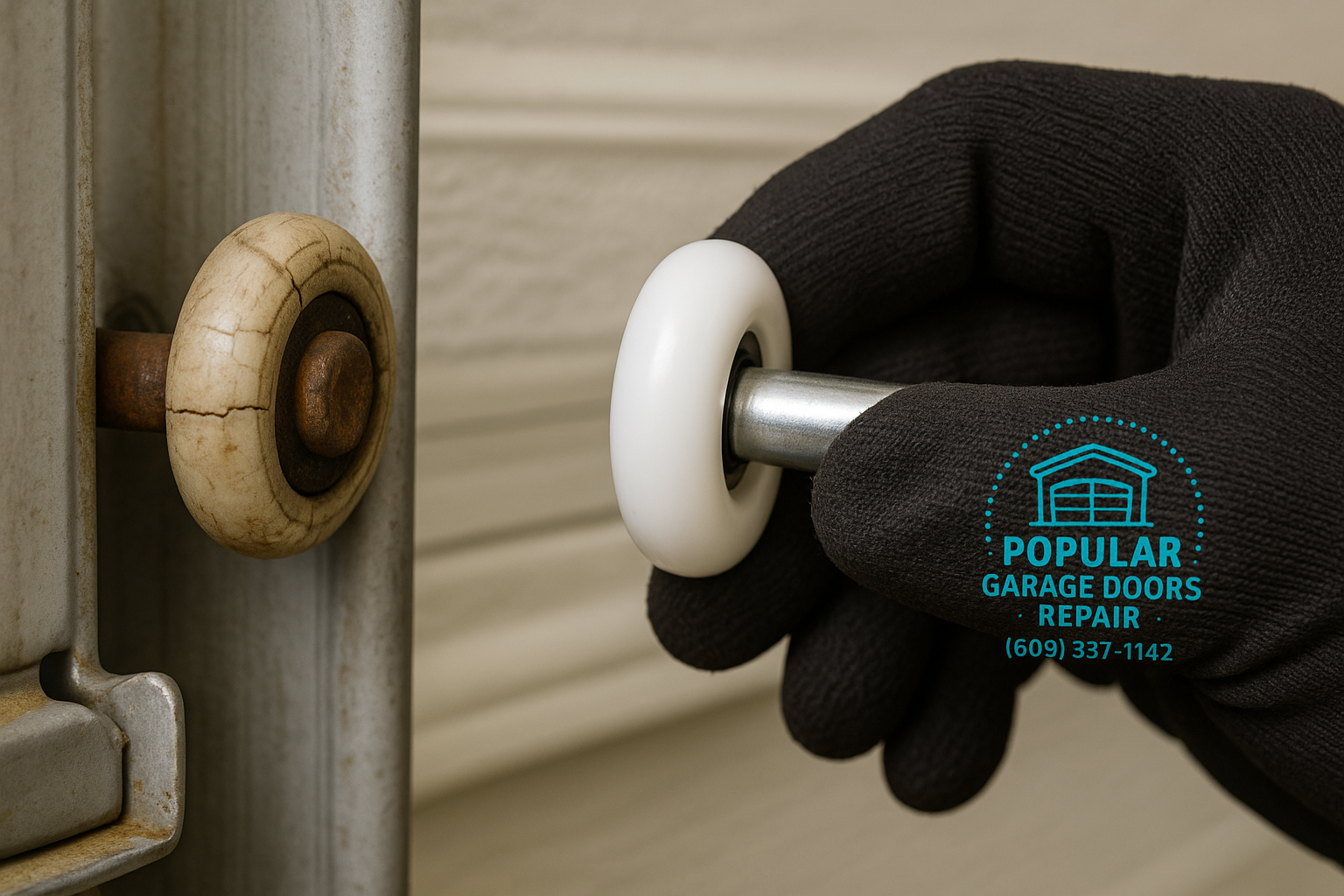 Garage Door Roller Replacement service in Coral Gables