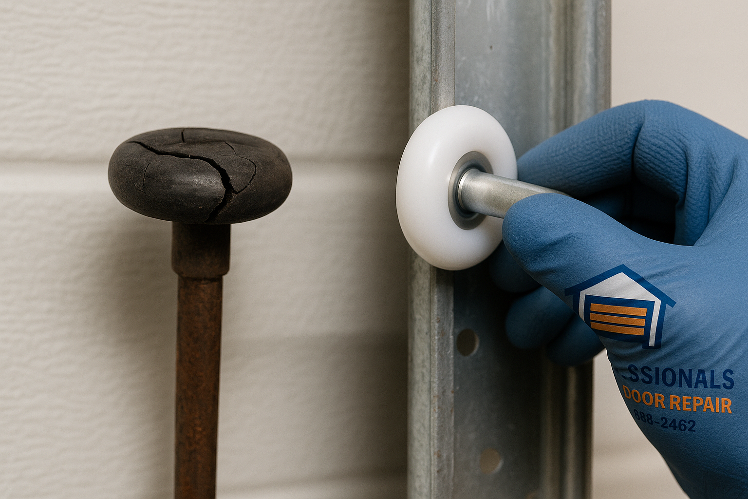 Garage Door Roller Replacement service in North Miami