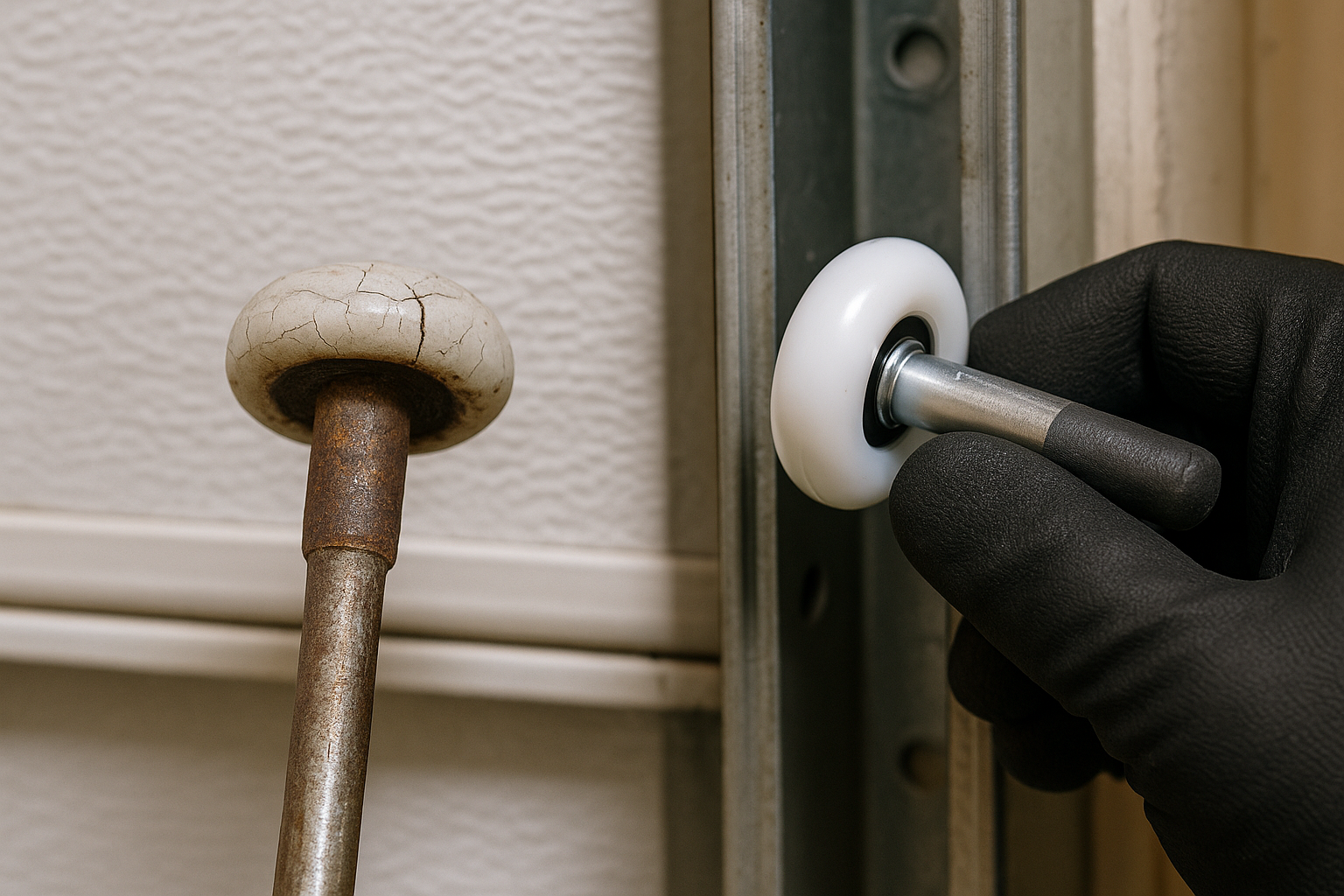 Garage Door Roller Replacement service in Homestead