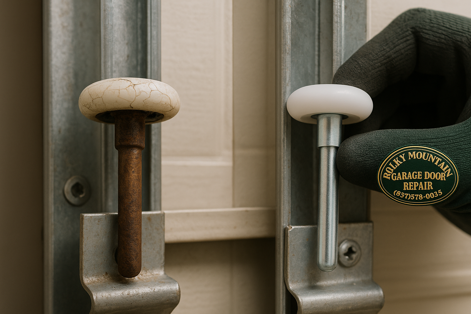 Garage Door Roller Replacement service in Lazy Lake