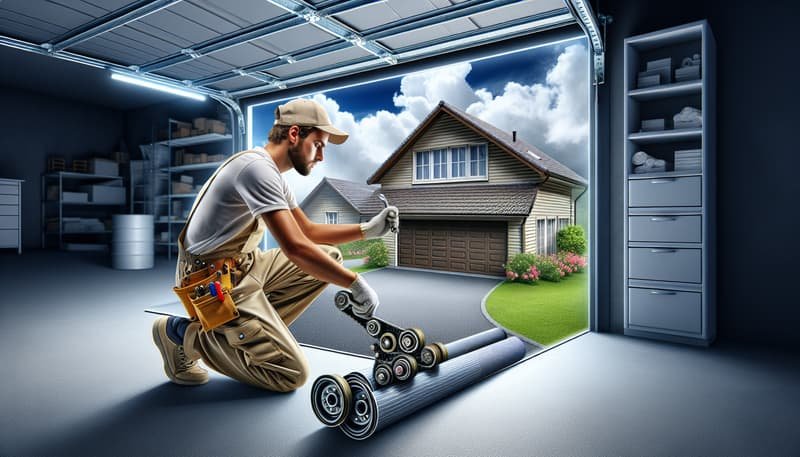 Garage Door Roller Replacement service in Palmetto Bay