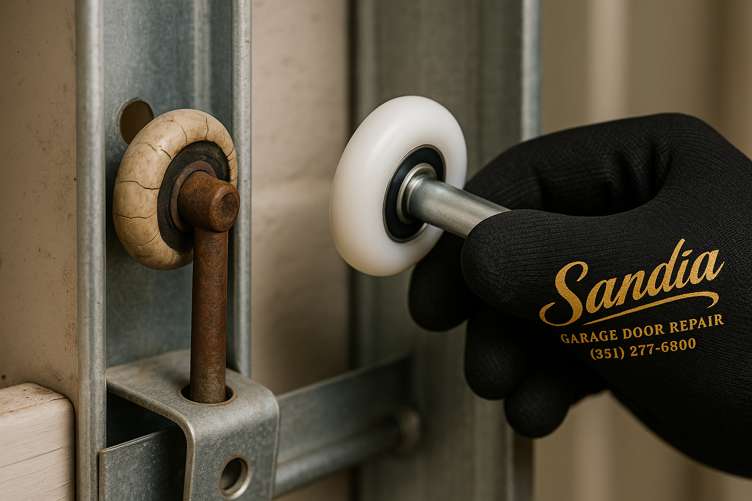 Garage Door Roller Replacement service in Hallandale Beach