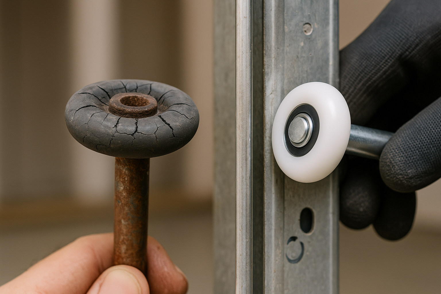 Garage Door Roller Replacement service in Key Biscayne