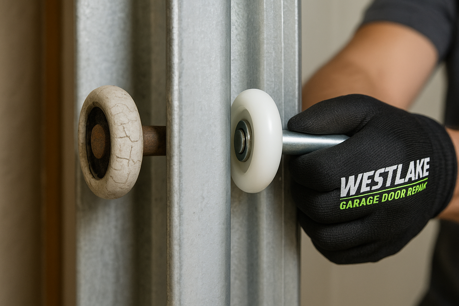 Garage Door Roller Replacement service in Naranja