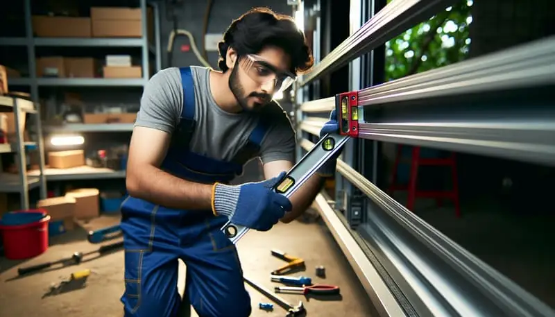 Garage Door Track Repair — Parkland